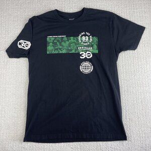 UFC Ultimate Fighting Championship Goat Crew T Shirt Men’s L Black 30 Years